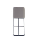 Serena Barstool in Grey (set of 3) by Manhattan Comfort at Eve Furniture
