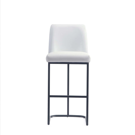Serena Barstool in White (set of 3) by Manhattan Comfort at Eve Furniture