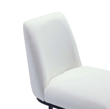 Serena Barstool in White (set of 3) by Manhattan Comfort at Eve Furniture
