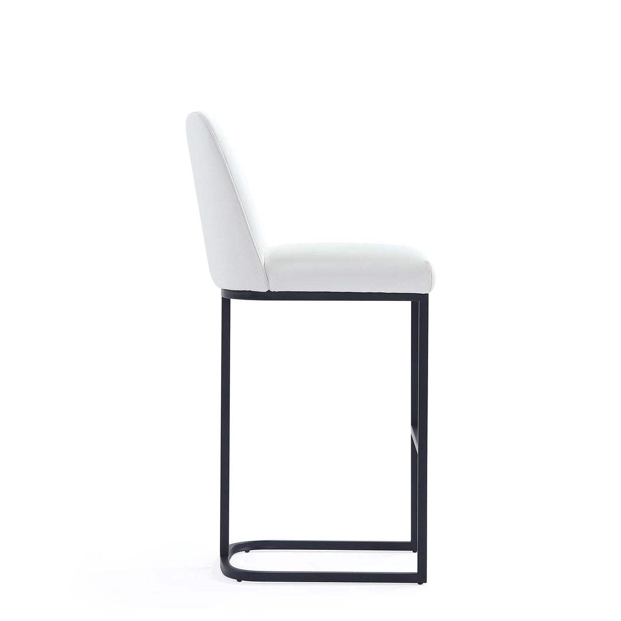 Serena Barstool in White (set of 3) by Manhattan Comfort at Eve Furniture