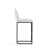 Serena Barstool in White (set of 3) by Manhattan Comfort at Eve Furniture