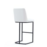Serena Barstool in White (set of 3) by Manhattan Comfort at Eve Furniture