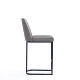 Serena Counter Stool in Grey by Manhattan Comfort at Eve Furniture