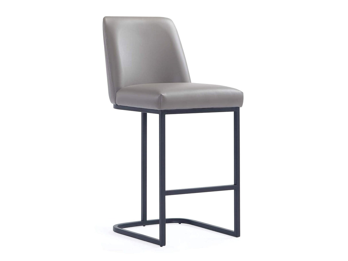 Serena Counter Stool in Grey by Manhattan Comfort at Eve Furniture