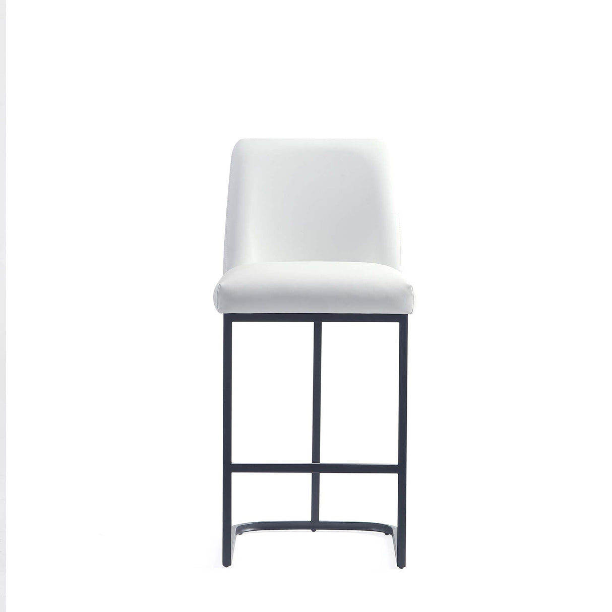 Serena Counter Stool in White (set of 3) by Manhattan Comfort at Eve Furniture
