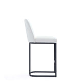 Serena Counter Stool in White (set of 3) by Manhattan Comfort at Eve Furniture
