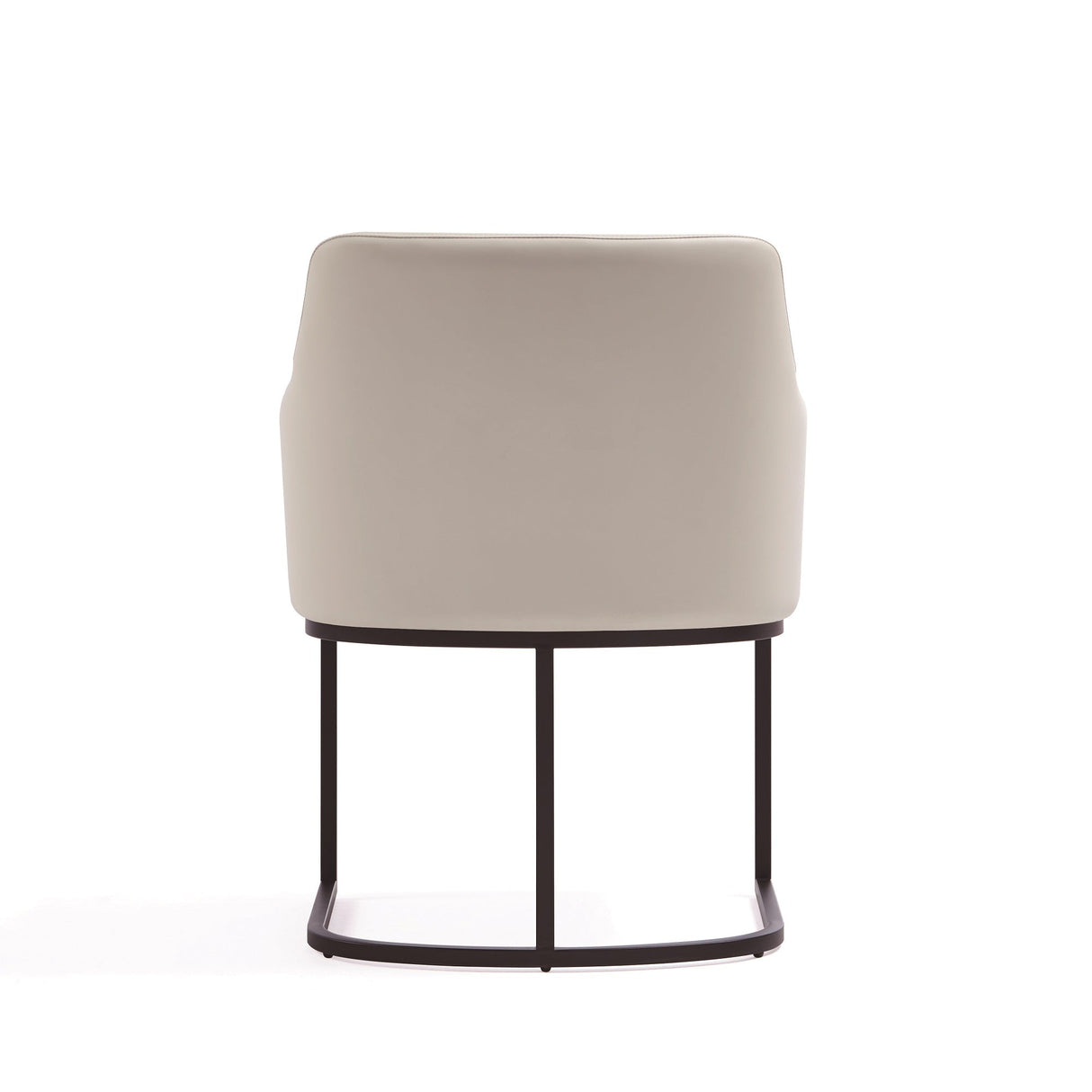 Serena Dining Armchair in Cream by Manhattan Comfort at Eve Furniture