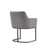 Serena Dining Armchair in Grey by Manhattan Comfort at Eve Furniture