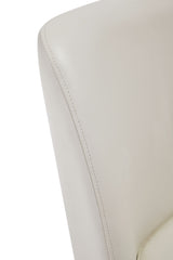 Serena Dining Chair in Cream by Manhattan Comfort at Eve Furniture