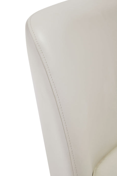 Serena Dining Chair in Cream by Manhattan Comfort at Eve Furniture