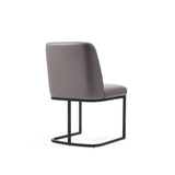 Serena Dining Chair in Grey (set of 2) by Manhattan Comfort at Eve Furniture