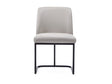 Serena Dining Chair in Light Grey by Manhattan Comfort at Eve Furniture