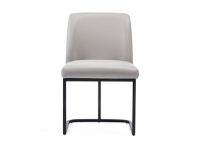 Serena Dining Chair in Light Grey by Manhattan Comfort at Eve Furniture