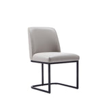 Serena Dining Chair in Light Grey (set of 2) by Manhattan Comfort at Eve Furniture