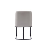 Serena Dining Chair in Light Grey (set of 2) by Manhattan Comfort at Eve Furniture