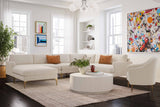 Serena Velvet Ottoman by TOV Furniture at Eve Furniture