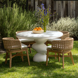 Serenade Outdoor Dining Table by Dovetail at Eve Furniture
