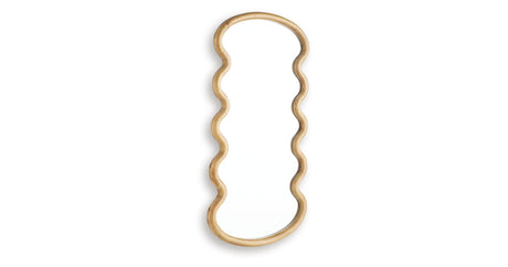 Serendis Brown Accent Mirror by Ashley at Eve Furniture