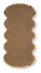 Serendis Brown Accent Mirror by ASHLEY FURNITURE at Eve Furniture