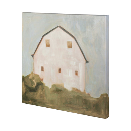 Serene Barn III by Emma Scarvey a Hand Embellished Textured Canvas by Mercana at Eve Furniture