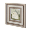 Serene Barn VI by Emma Scarvey a Framed Art Print Matted under Glass by Mercana at Eve Furniture