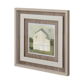 Serene Barn VI by Emma Scarvey a Framed Art Print Matted under Glass by Mercana at Eve Furniture