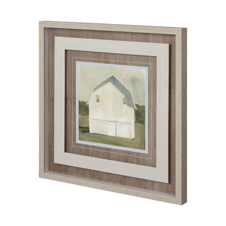 Serene Barn VI by Emma Scarvey a Framed Art Print Matted under Glass by Mercana at Eve Furniture
