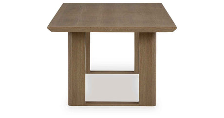Serene Bay Dark Brown Outdoor Dining Table and 4 Chairs by Ashley at Eve Furniture