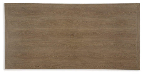 Serene Bay Dark Brown Outdoor Dining Table by Ashley at Eve Furniture