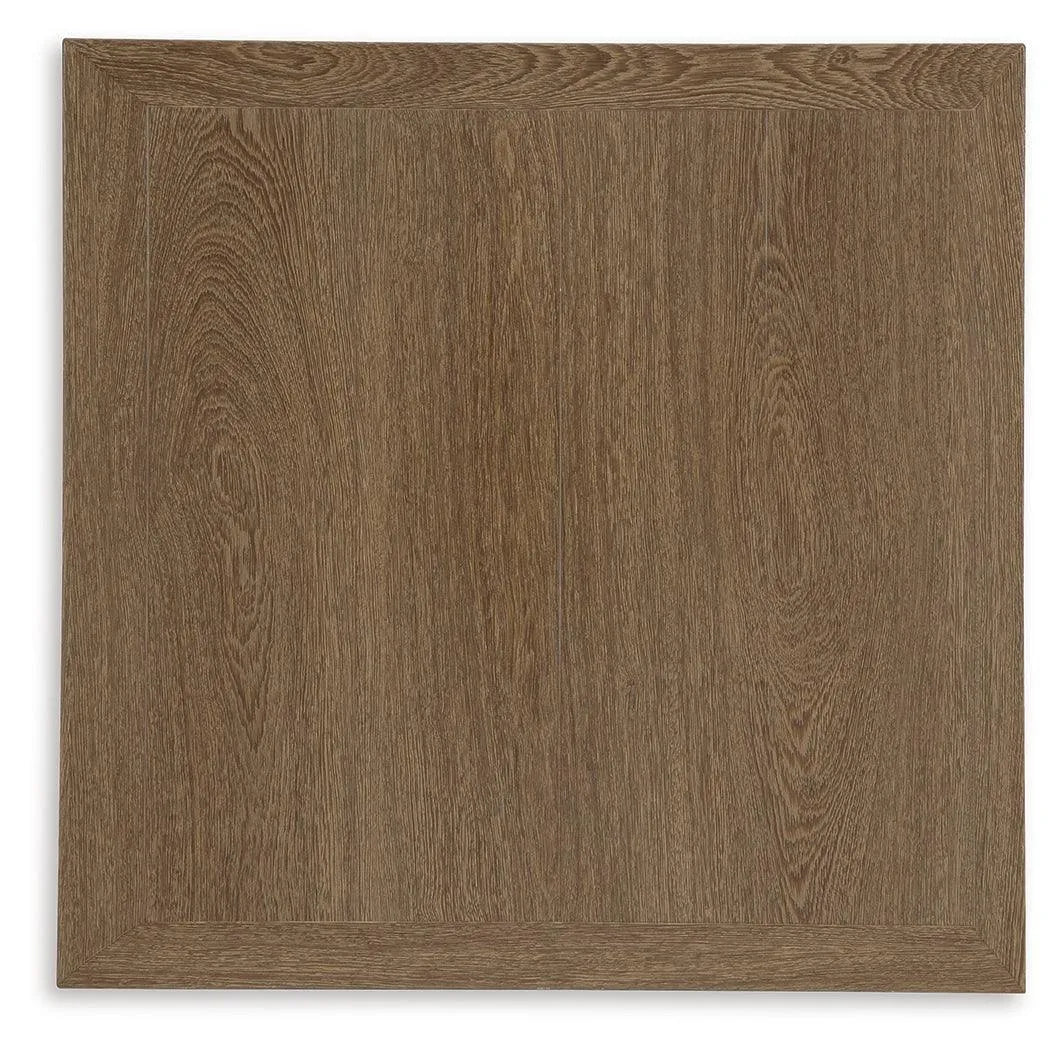 Serene Bay Dark Brown Outdoor End Table by Ashley at Eve Furniture
