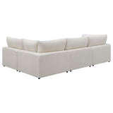 Serene Beige 4-Piece Upholstered Modular Sectional by Coaster at Eve Furniture