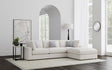 Serene Beige 4-Piece Upholstered Modular Sectional with Ottoman by Coaster at Eve Furniture
