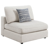 Serene Beige 5-piece Upholstered Modular Sectional Sofa by Coaster at Eve Furniture