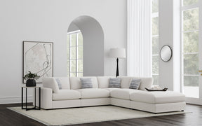 Serene Beige 5-piece Upholstered Modular Sectional Sofa by Coaster at Eve Furniture