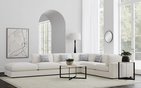 Serene Beige 6-Piece Upholstered Modular Sectional by Coaster at Eve Furniture