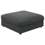 Serene Charcoal 6-Piece Upholstered Modular Sectional Sofa by Coaster at Eve Furniture
