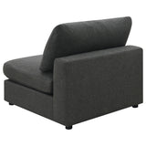 Serene Charcoal 6-Piece Upholstered Modular Sectional Sofa by Coaster at Eve Furniture