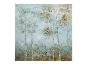 Serene Forest Blue Canvas by Crestview at Eve Furniture