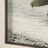 Serene Surf by Urban Octopus a Framed Photo Art Print Matted under Glass by Mercana at Eve Furniture