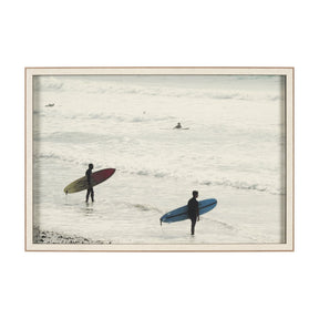 Serene Surf by Urban Octopus a Framed Photo Art Print Matted under Glass by Mercana at Eve Furniture