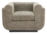 Sereneu Green Tweed Accent Chair by Zuomod at Eve Furniture