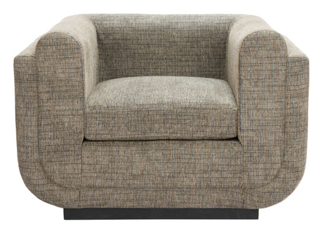 Sereneu Green Tweed Accent Chair by Zuomod at Eve Furniture