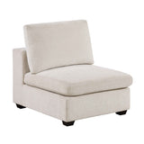 Serenity Beige 4-Piece Modular Sectional by Homelegance at Eve Furniture