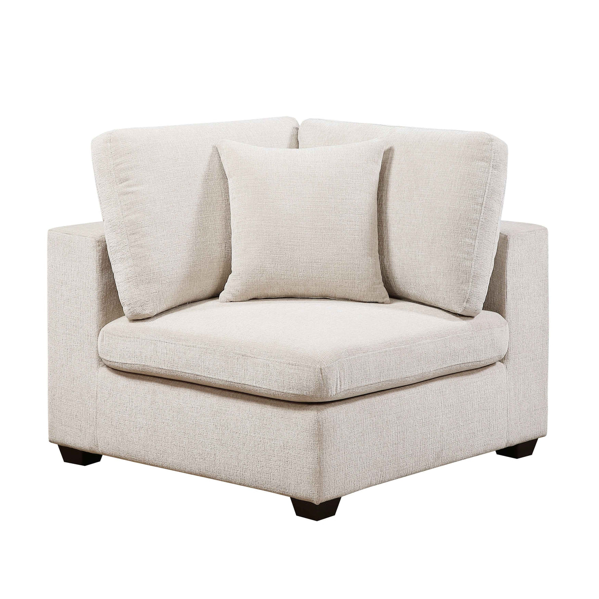 Serenity Beige 4-Piece Modular Sectional by Homelegance at Eve Furniture