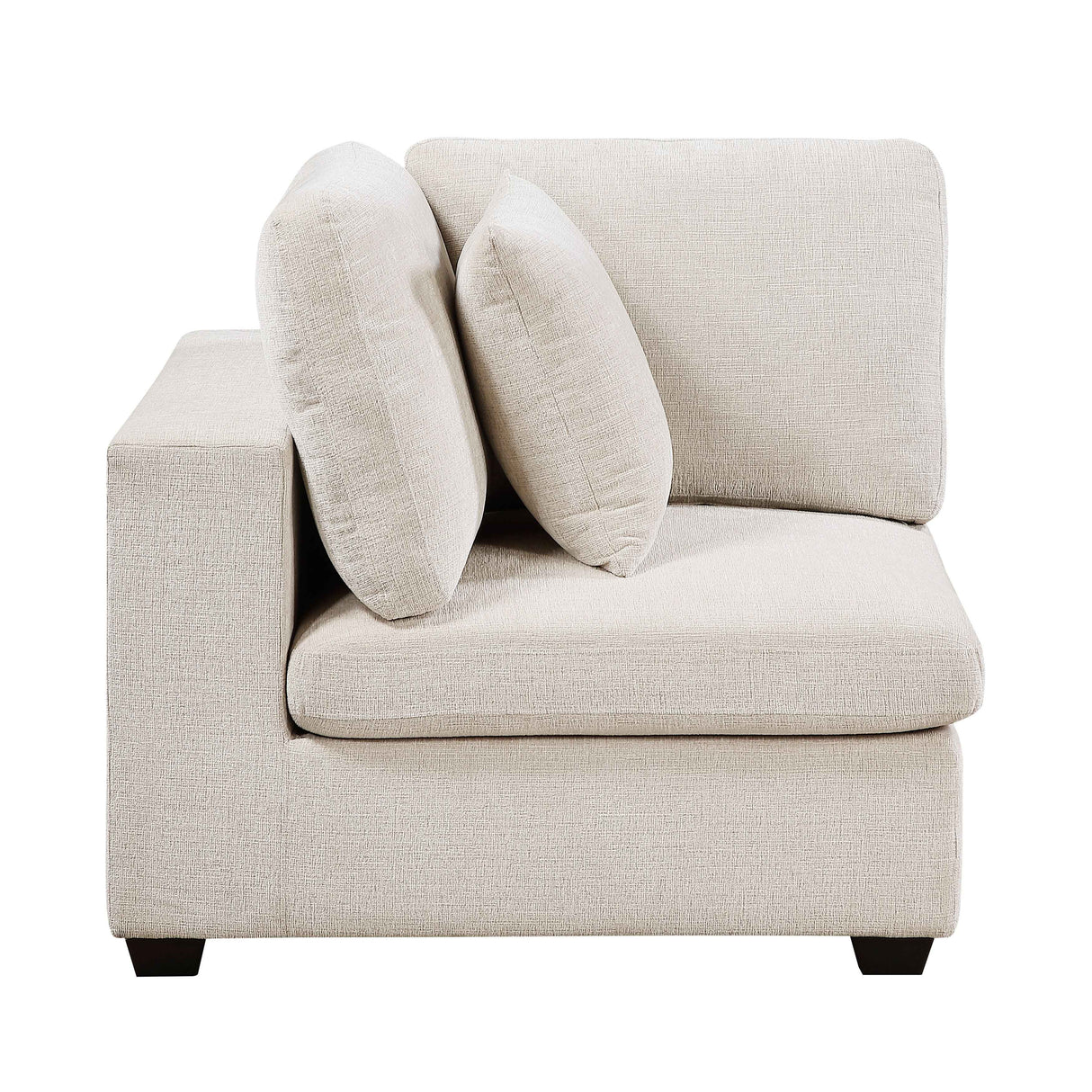 Serenity Beige 4-Piece Modular Sectional by Homelegance at Eve Furniture