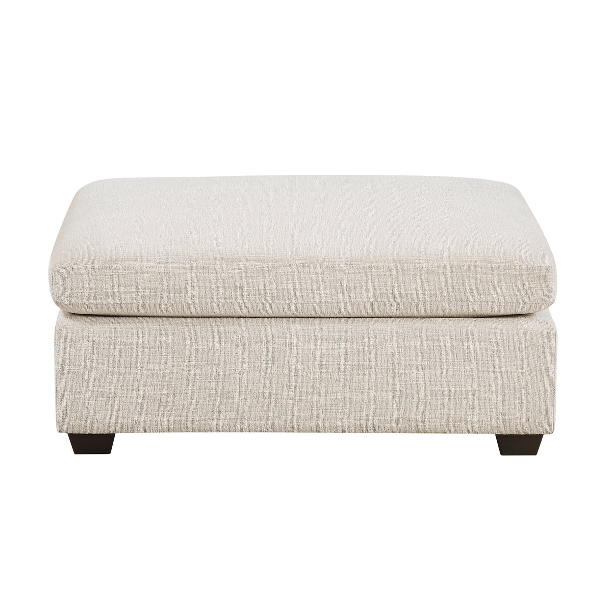 Serenity Beige 4-Piece Modular Sectional with Ottoman by Homelegance at Eve Furniture