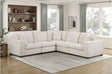 Serenity Beige 5-Piece Modular Sectional by Homelegance at Eve Furniture