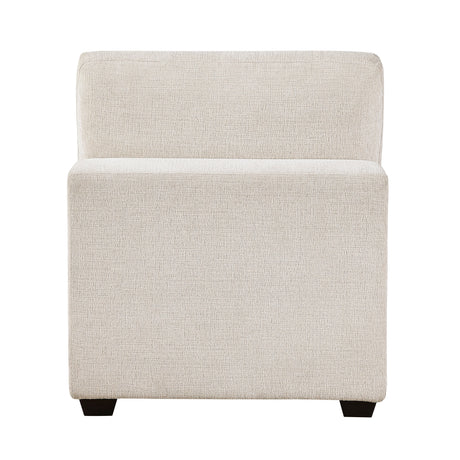 Serenity Beige 5-Piece Modular Sectional with Ottoman by Homelegance at Eve Furniture