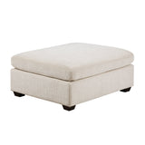 Serenity Beige 5-Piece Modular Sectional with Two Ottomans by Homelegance at Eve Furniture
