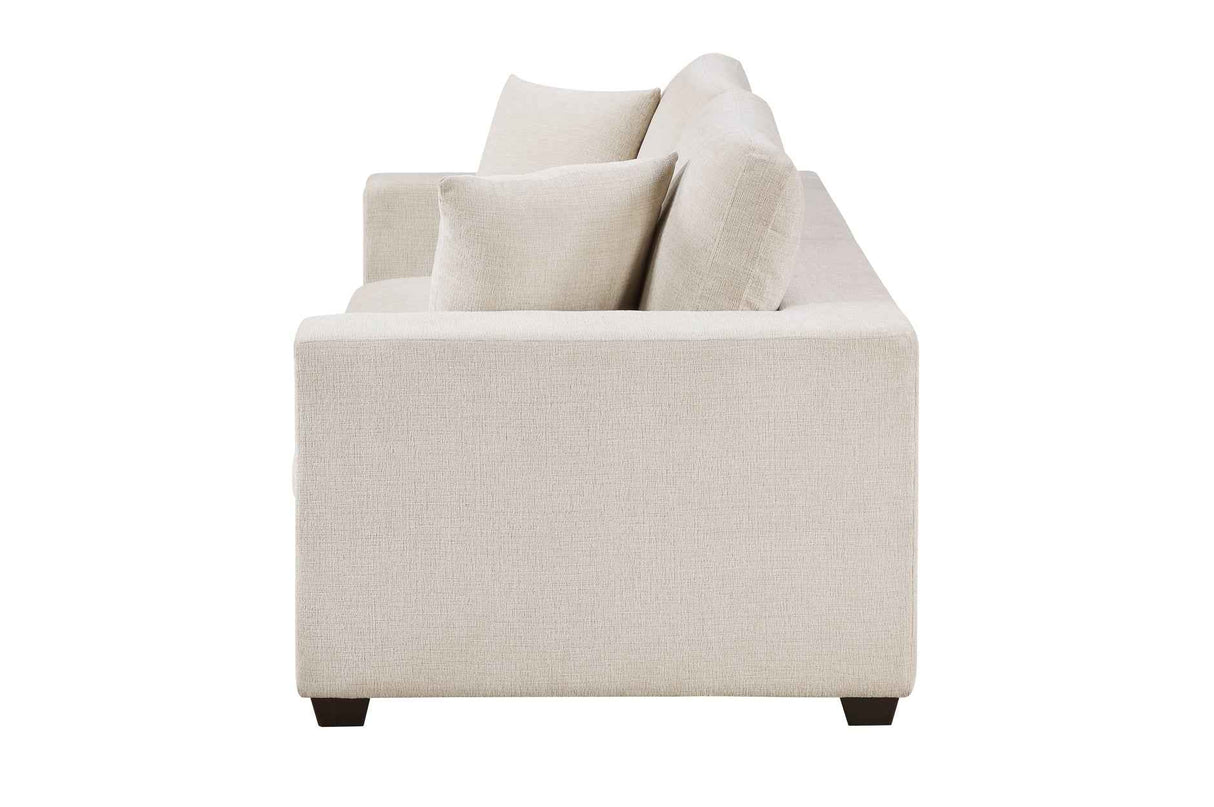 Serenity Beige Loveseat by Homelegance at Eve Furniture